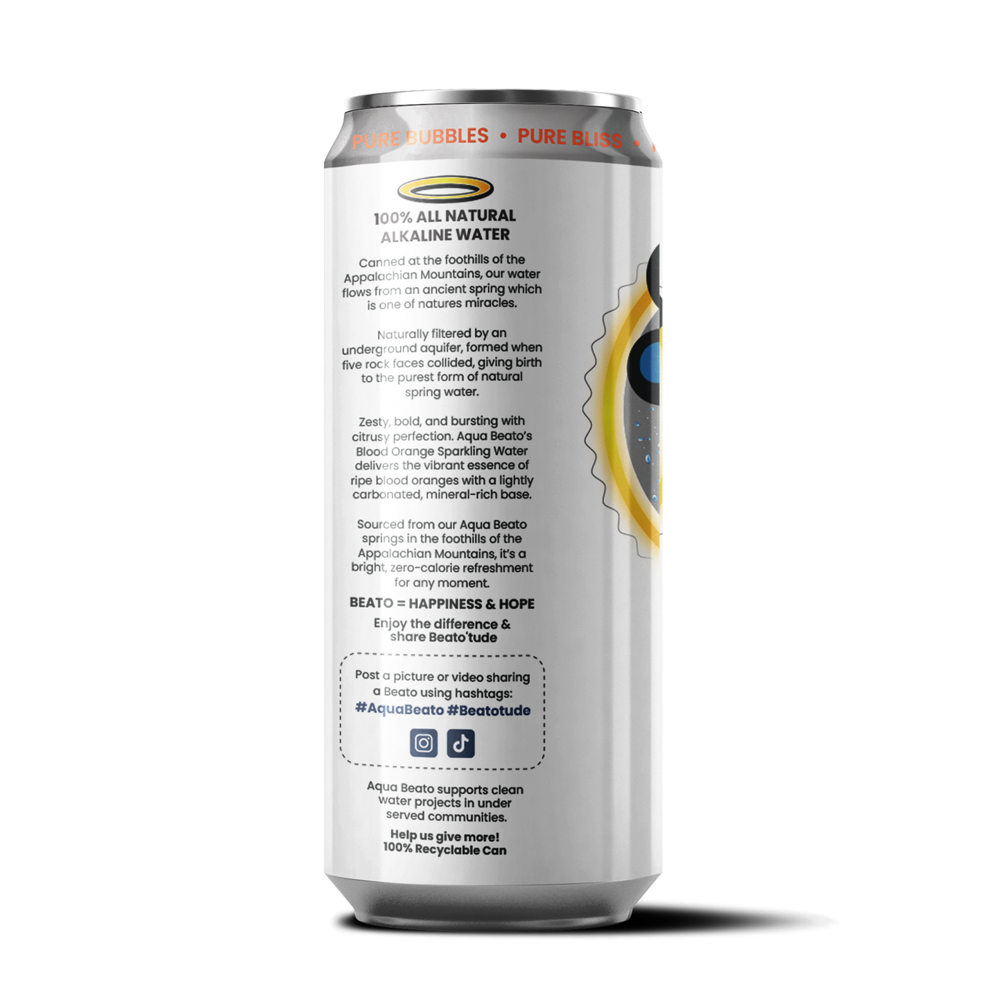 Aqua Beato Blood Orange Sparkling Water