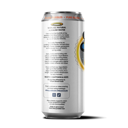 Aqua Beato Blood Orange Sparkling Water