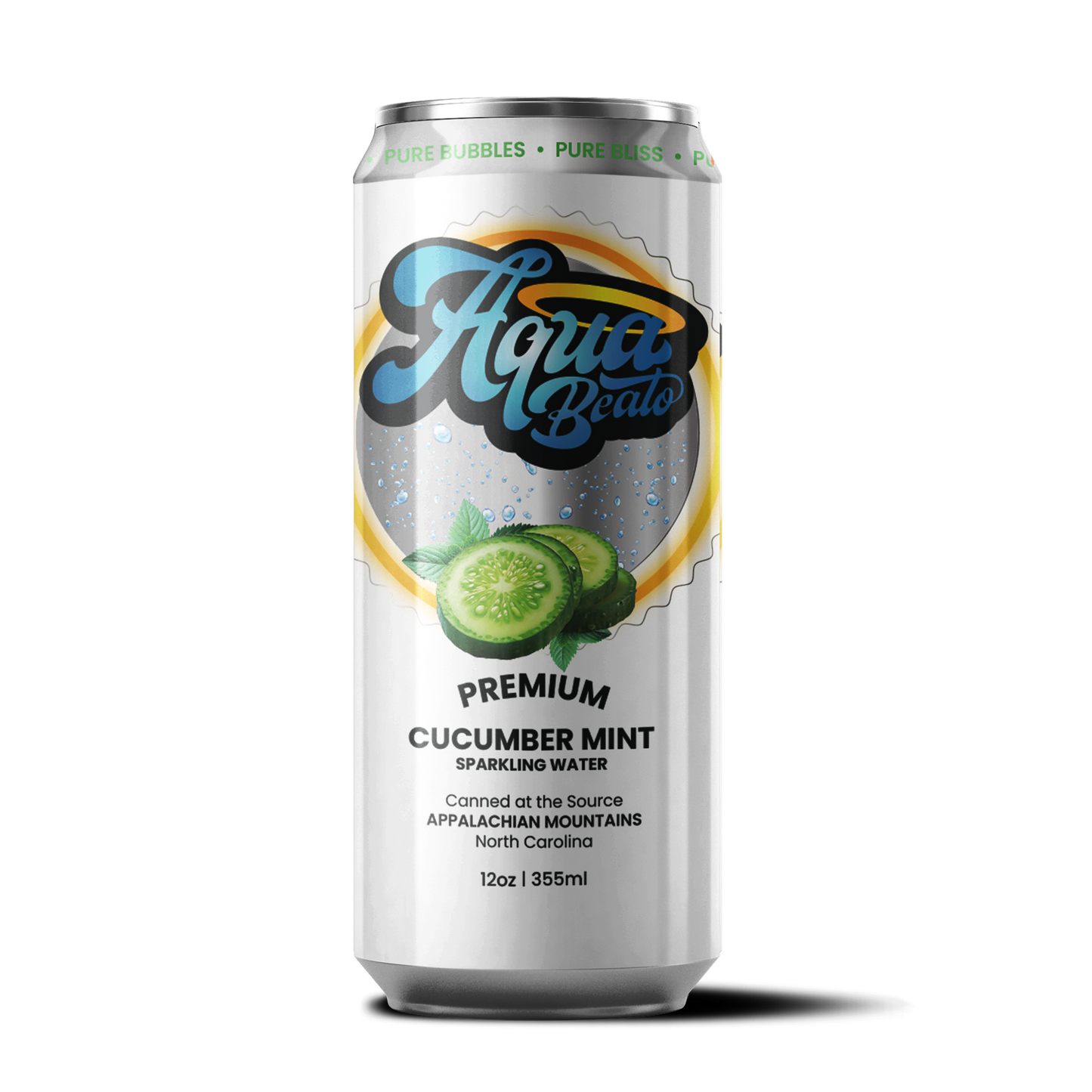 Aqua Beato Cucumber Mint Sparkling Water