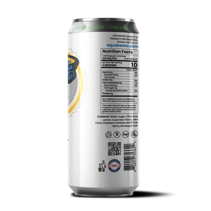 Aqua Beato Cucumber Mint Sparkling Water