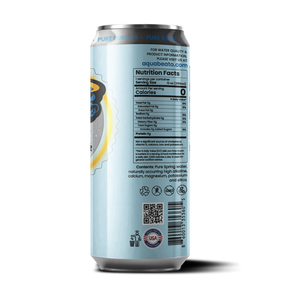 Aqua Beato 100% All-Natural Alkaline Sparkling Water